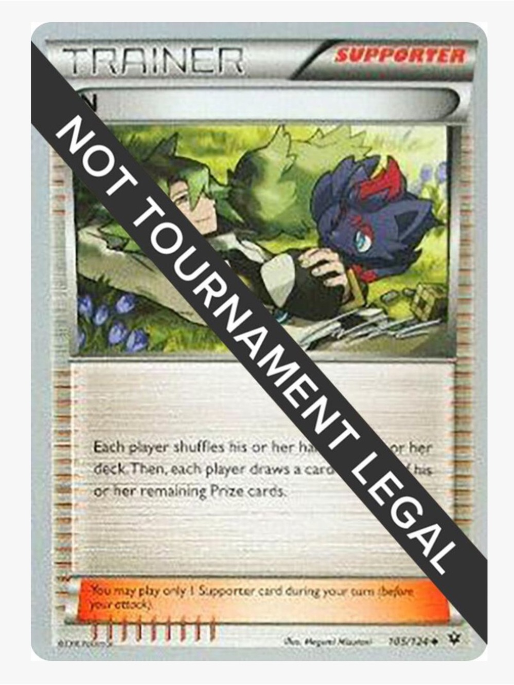 N 2016 World Championship Deck Pokemon Trading Card